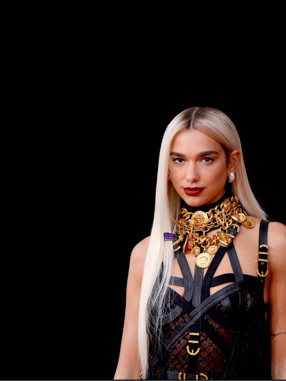 Versace Medusa Medallion Gold XL Chain Link Runway Editorial Necklace - Picture 1 of 16